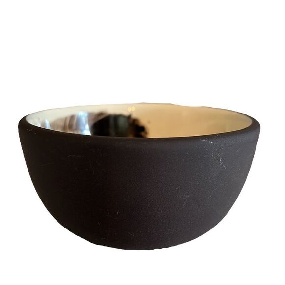 Small Bowls Floor 9 Boho Chic Feathers Accent Matching Dip Sauce Set of Two 4” - Picture 9 of 11